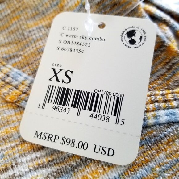 Free People Best of Us Sweater Tank Warm Sky Combo - Picture 5 of 7